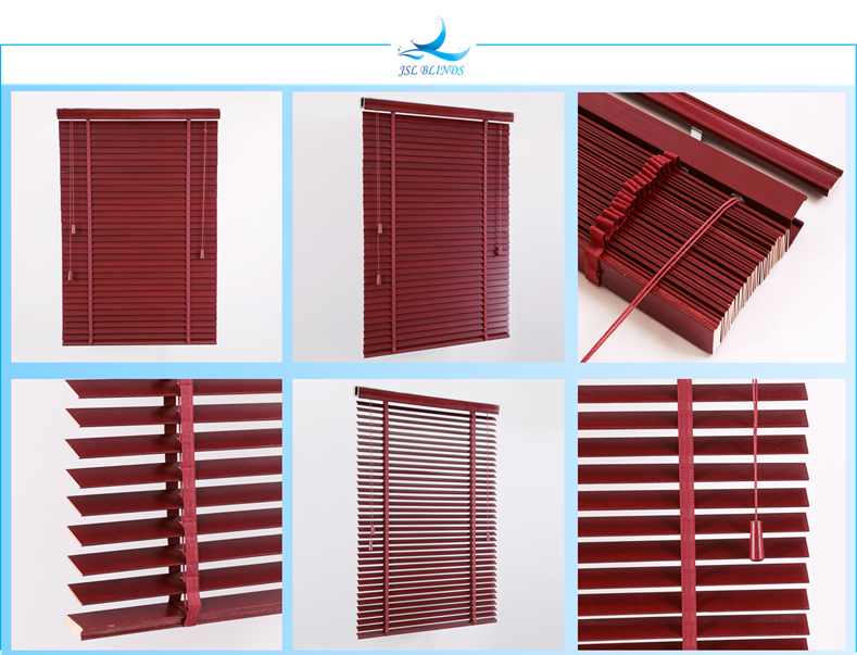 1" wood shades