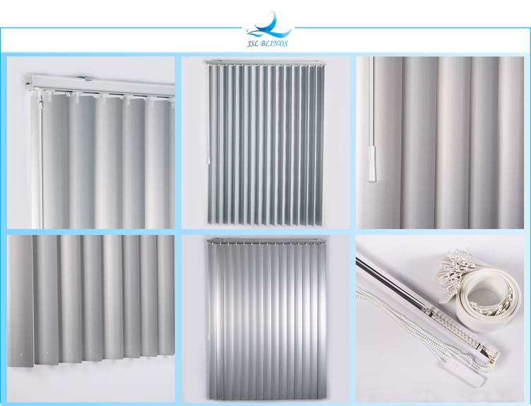3 1/2" vertical shades